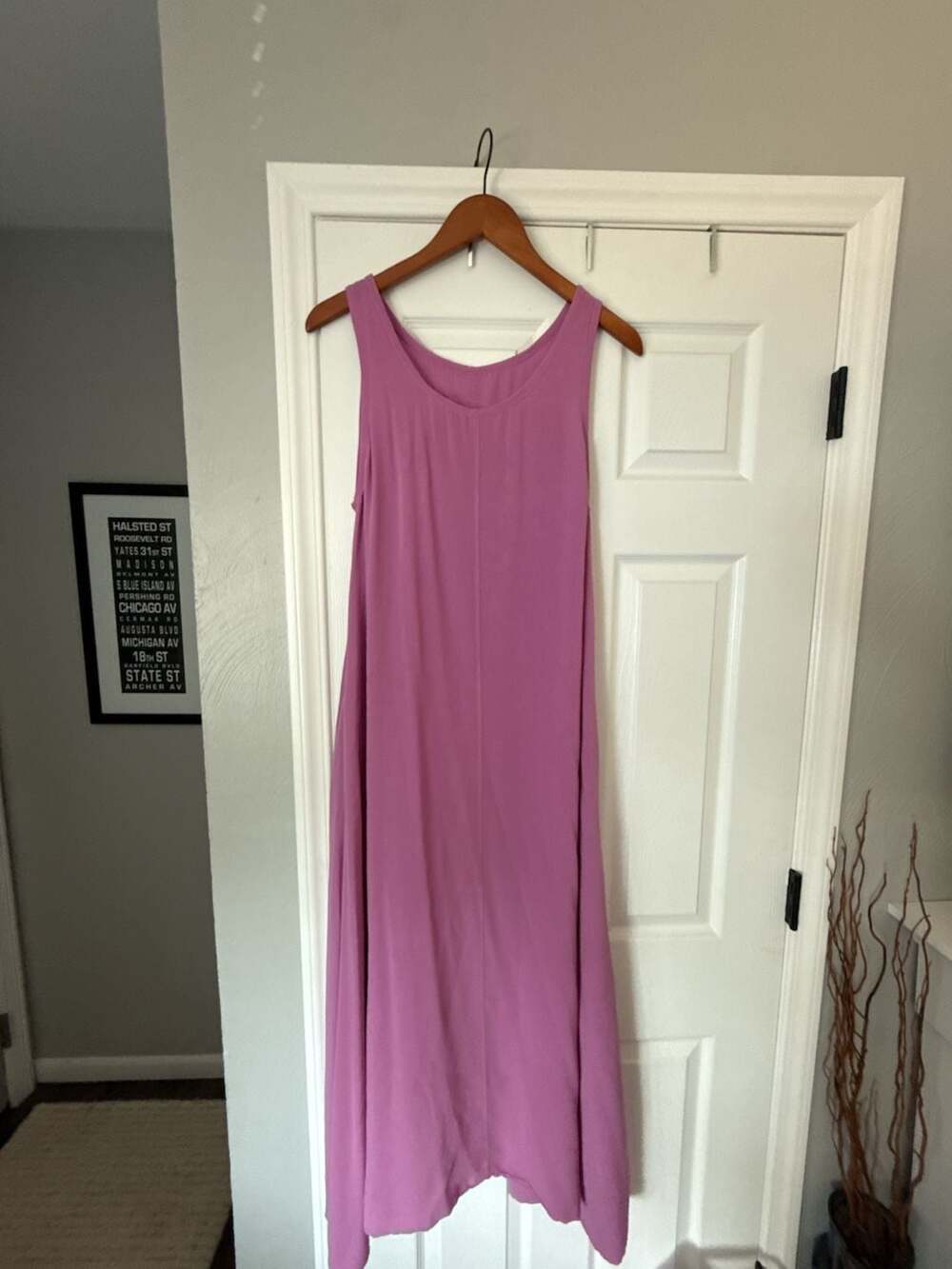 Privatsachen Silk Blend Sleeveless Midi Dress